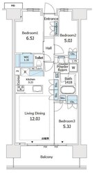 パークホームズ柏たなかの物件間取画像